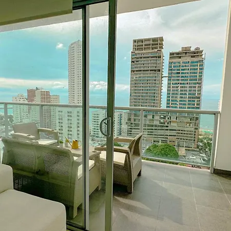 Exclusive Sea View, Boca Grande Apartment Cartagena